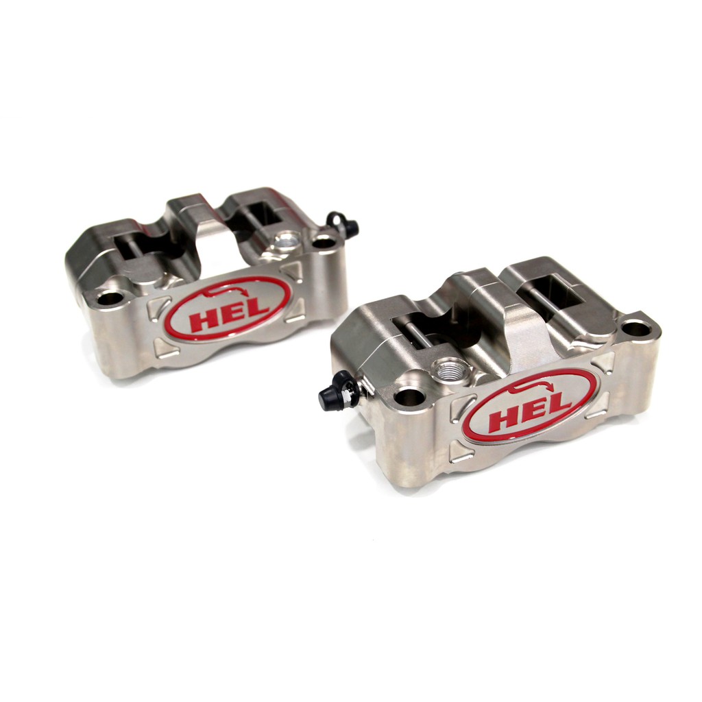HEL Performance 4 Piston Radial Brake Calipers Kit (100mm Nickel