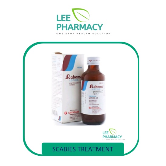 Scaboma Lotion for Treatment of Scabies 100mL