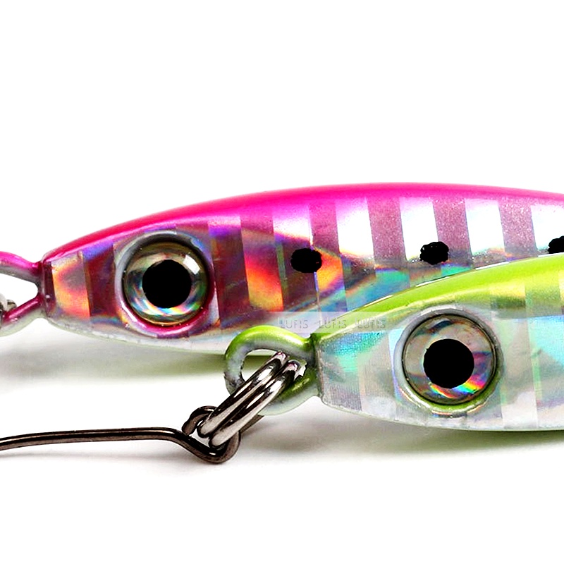 Durable Reliable 1Pcs 3.0g/6.0g Jig Mini Fishing Lure bait+fish hook/light clamp/fast clamp/slow clamp/laser body clamp