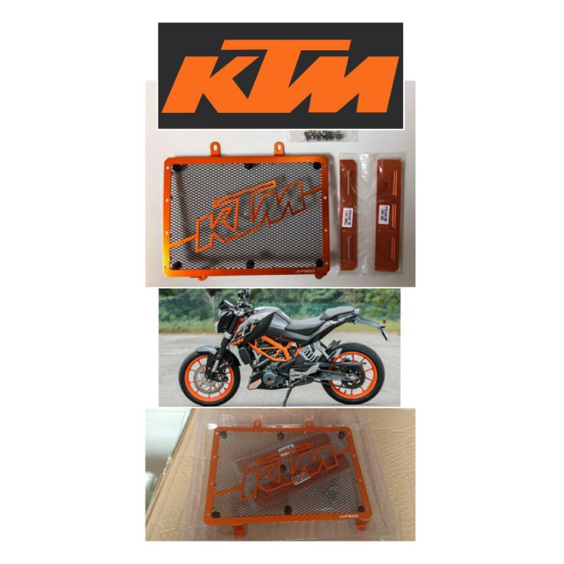 Radiator Cover Ktm Duke 250 Duke 390 Apido Cnc Original Apido | Shopee ...