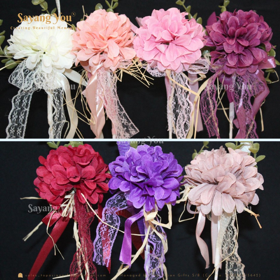 Bunga Telur Pahar Kahwin Hiasan Cenderahati 50Pcs 8x29cm Wedding Engagement Decor Souvenir Gift Egg Flower BT19802