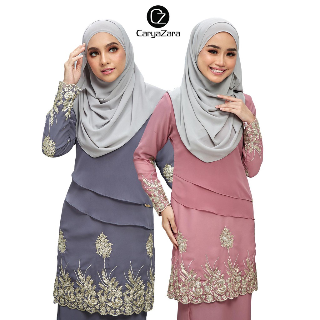 Baju Kurung Caryazara Ishana Saree Shopee Malaysia