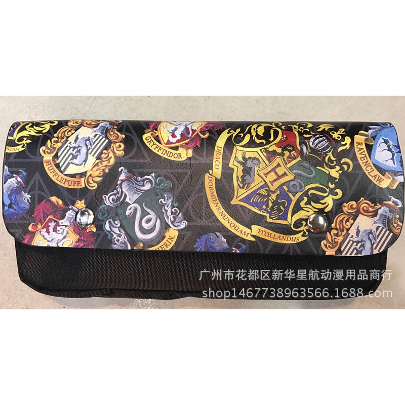 Harry Potter Harry Potter Wand Student Supplies Large Capacity Double Zipper Stationery Box Pencil Pouch Box Shopee Malaysia - details about kids school stationary bag pen pencil case box harry potter roblox pencil bags