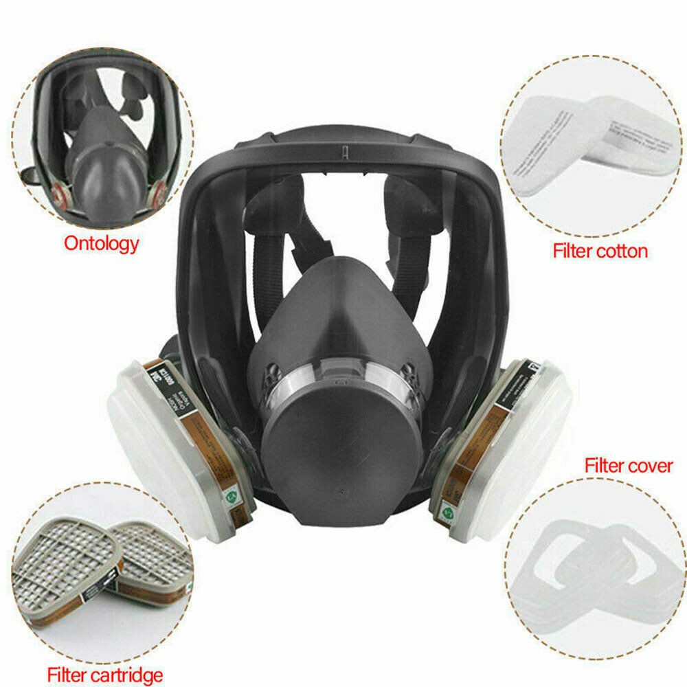 Download 6800 7 In 1 Full Face Gas Mask Facepiece Respirator Painting Spraying Shopee Malaysia PSD Mockup Templates