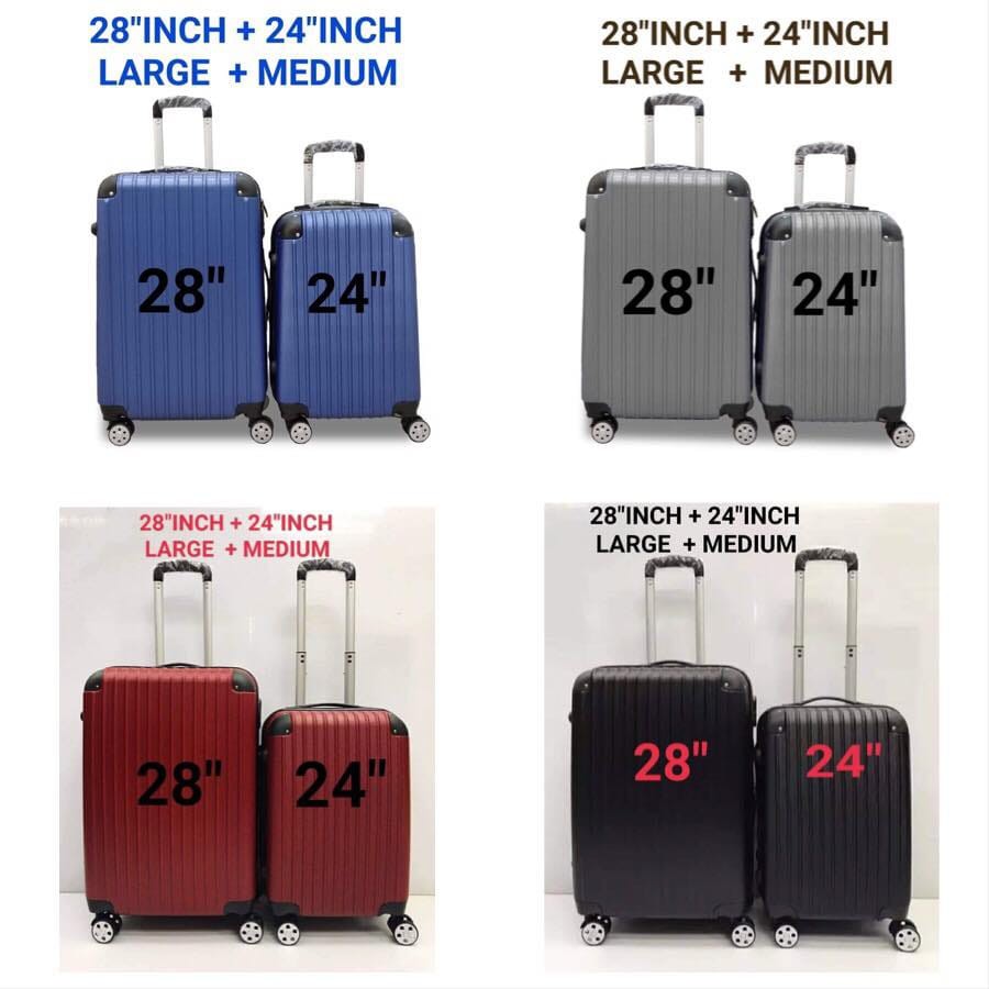 dimensions of a 28 inch suitcase