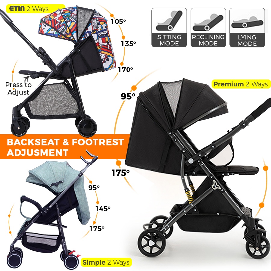 2 way facing pushchair best sale