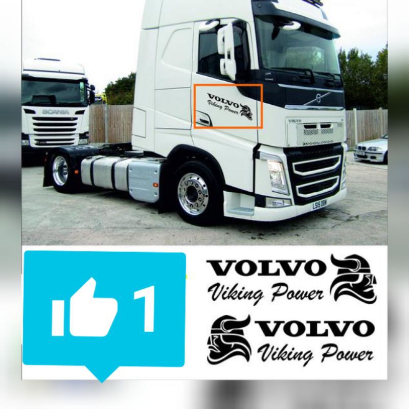 repetitie jam comfortabel VOLVO viking POWER stickers Volvo FH 16 fmx volvo trucks | Shopee Malaysia