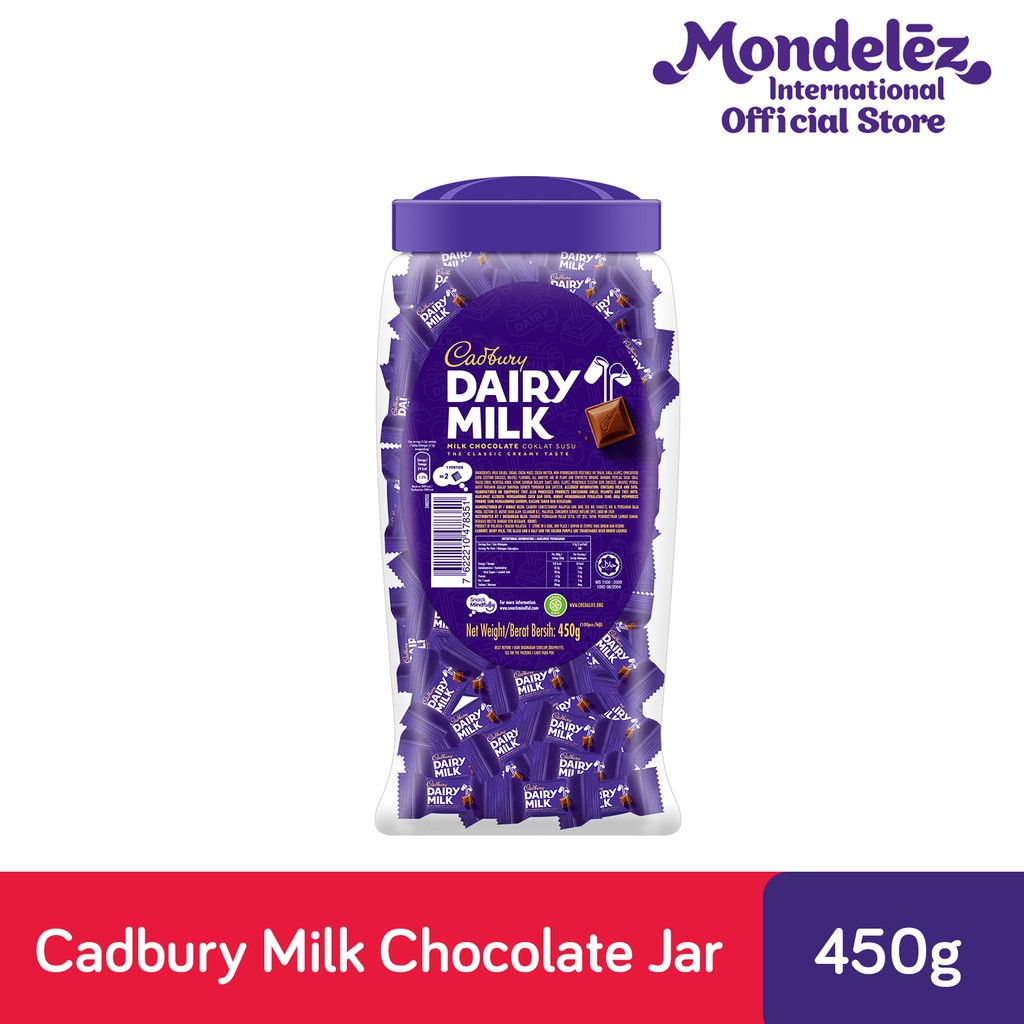 Cadbury Dairy Milk Mini Chocolate Bar Classic Creamy Taste Halal | My ...