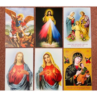 Holy picture poster without frame--assorted (series 1)