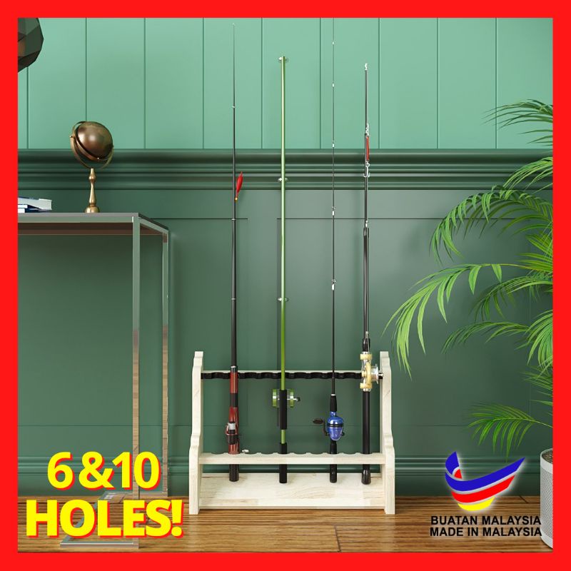 Portable Fishing Rod Rack / Rak Joran / Tempat Letak Rod / Rak Joran