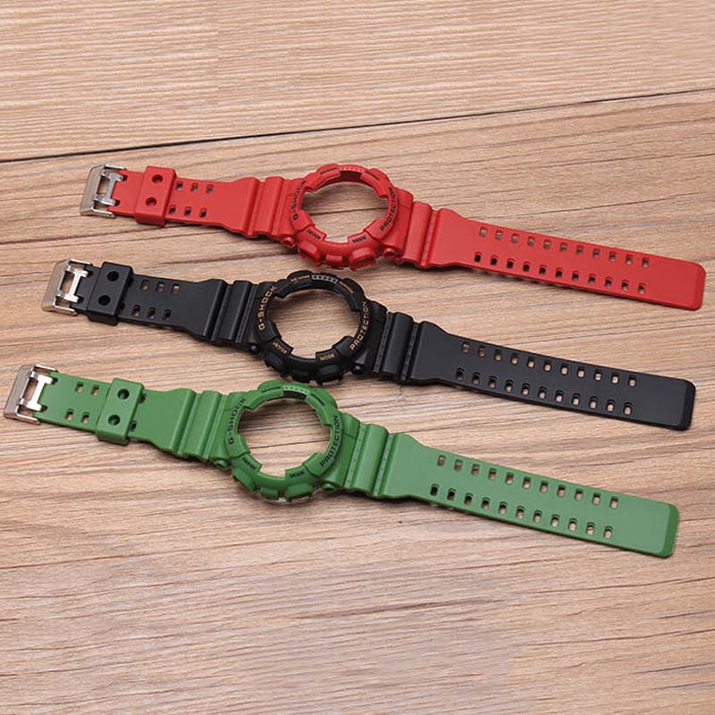 g shock ga 100 bezel and strap