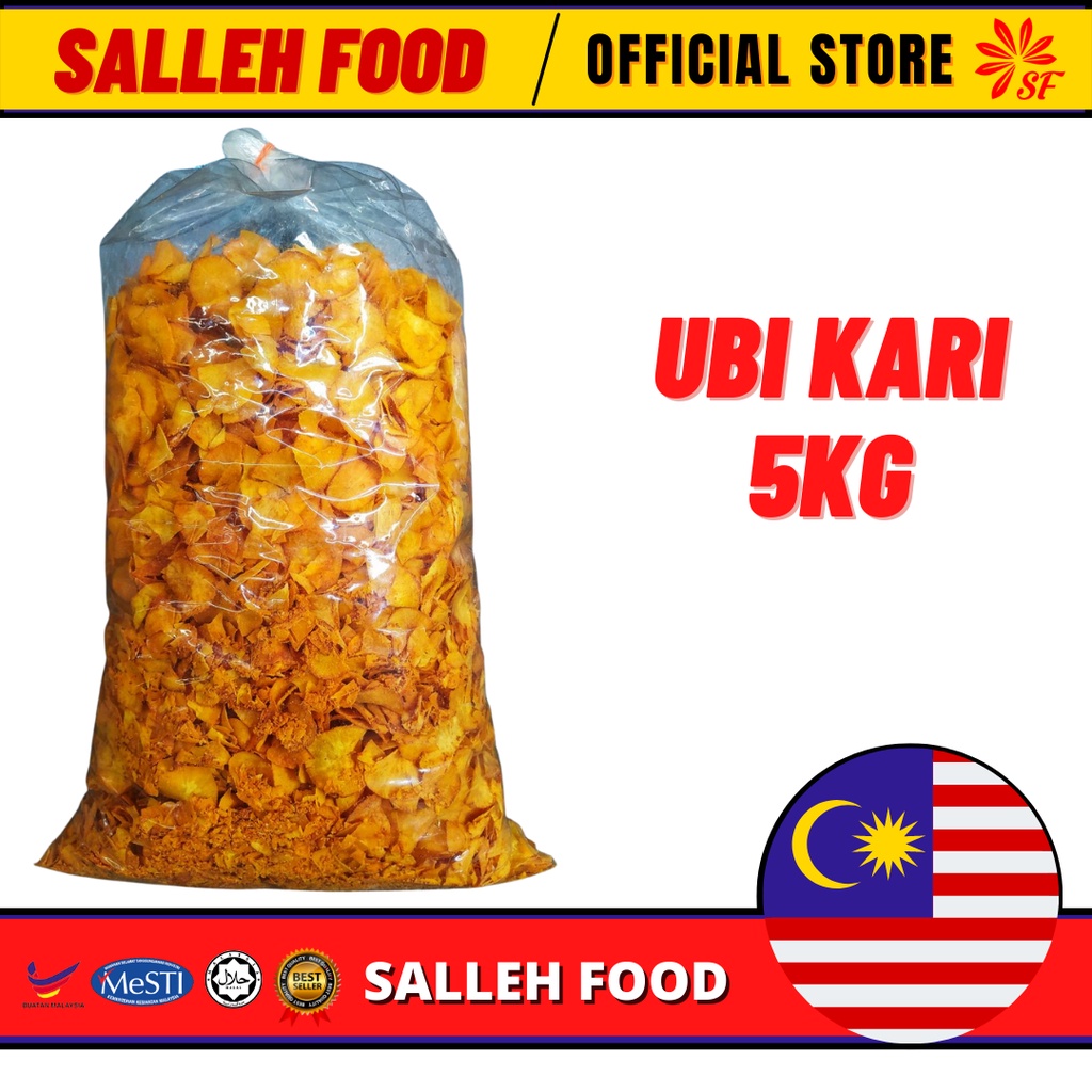 Kerepek Ubi Kari 4kg Shopee Malaysia