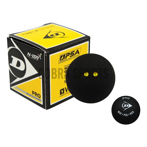 Dunlop PRO Squash Ball (Double Yellow Dot) Shopee Malaysia