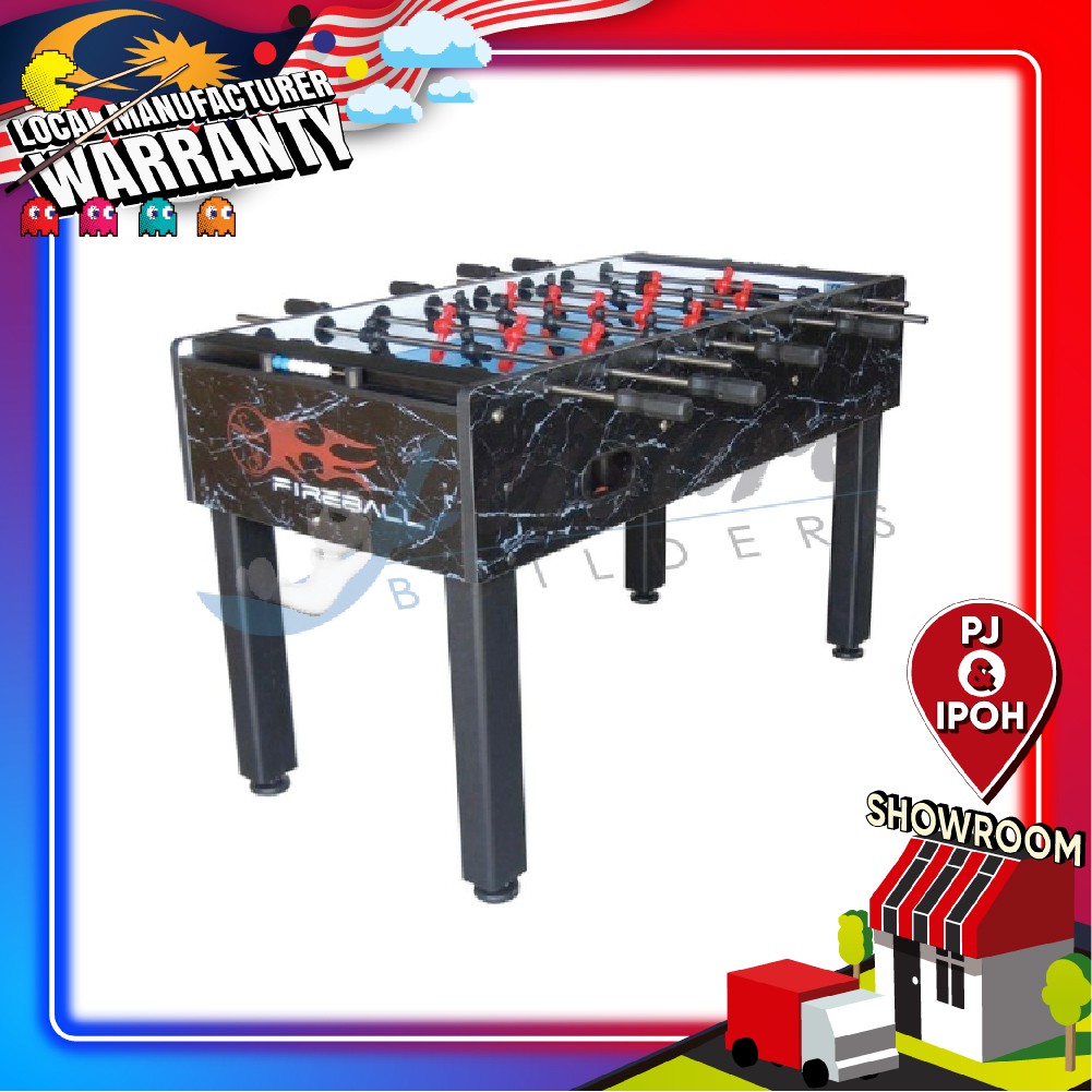 5ft Fireball Sports Model II Soccer Foosball Table Shopee Malaysia