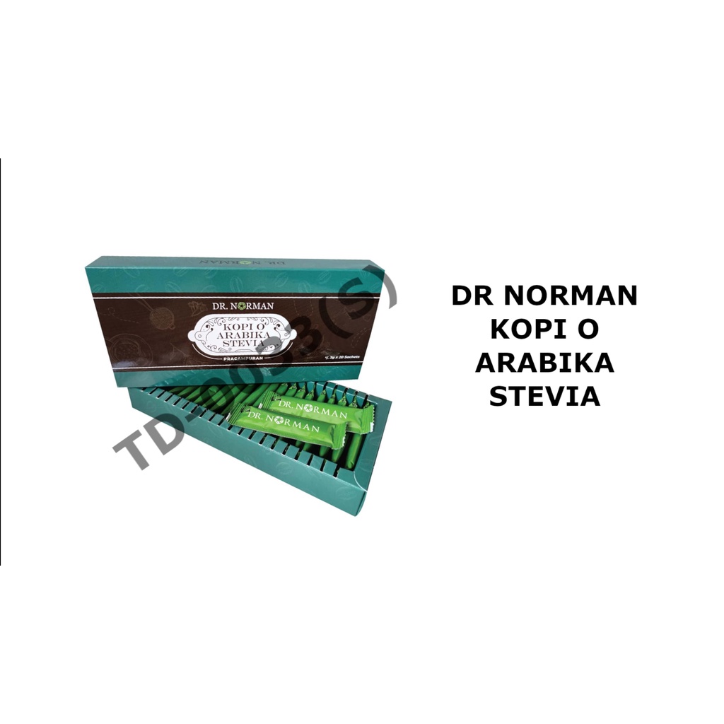 DR. NORMAN - Arabica Coffee with Stevia/Kopi O Arabika Stevia