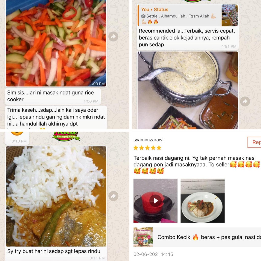 Pes Gulai Kecil 250g Nasi Dagang Atas Tol Shopee Malaysia