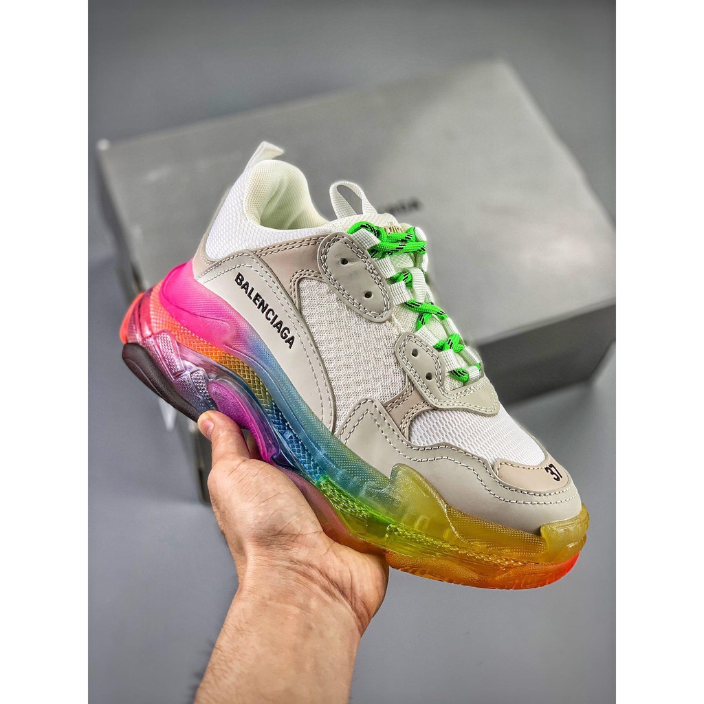 balenciaga rainbow sneakers