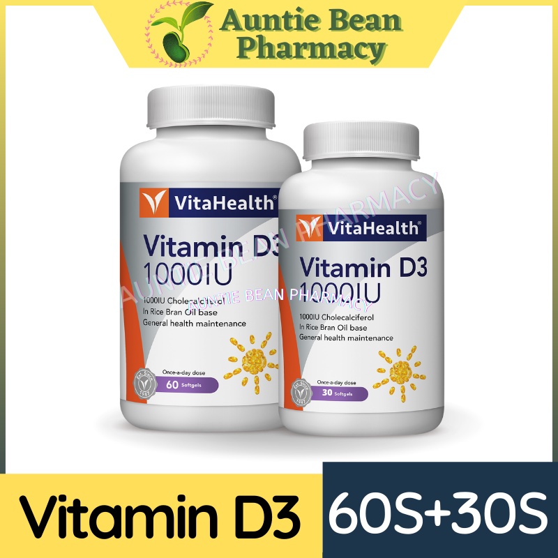 VitaHealth Vitamin D3 (60S+30S) | Shopee Malaysia