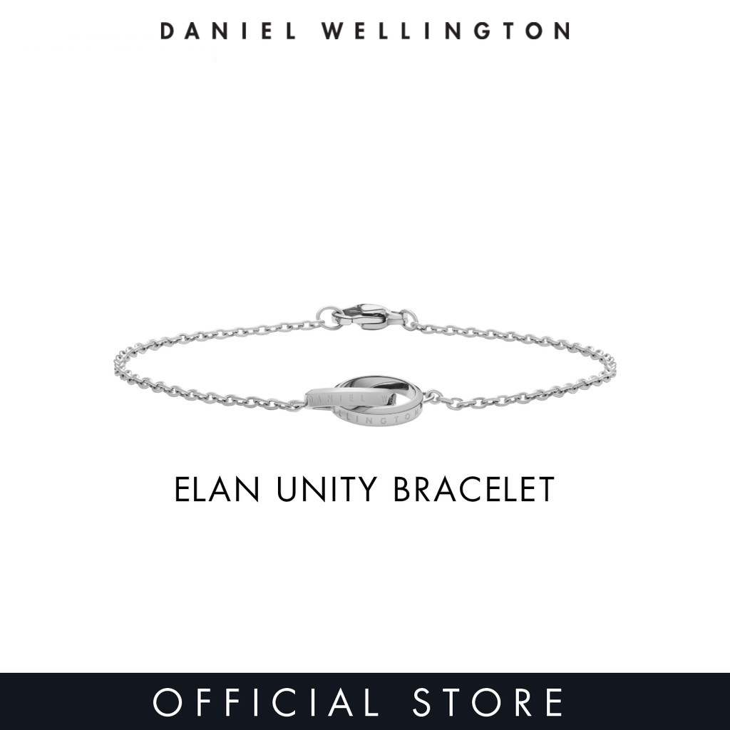 Daniel Wellington Elan Unity Bracelet Silver - Bracelet for Women and Men - Unisex - Chain bracelet - Jewelry collection - jam tangan perempuan - jam tangan lelaki