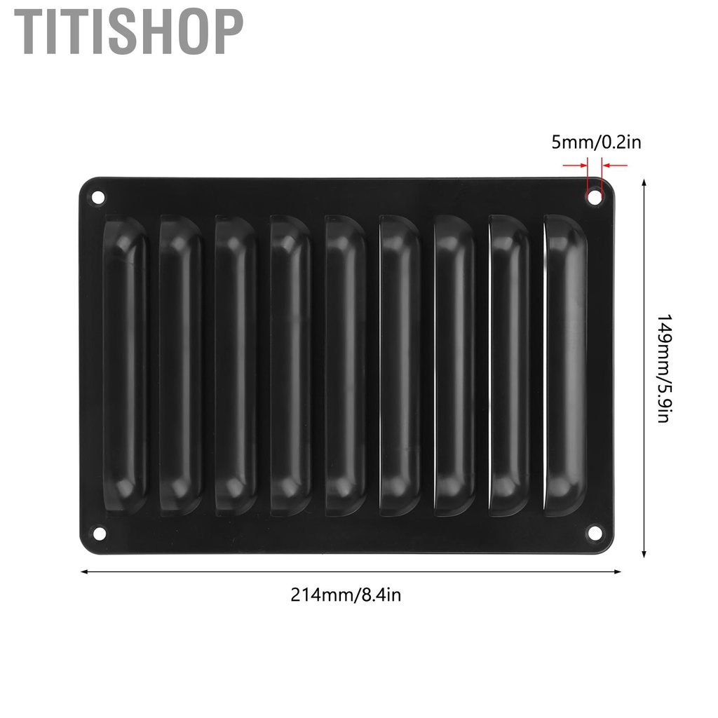 Purpose Premium Titishop RV Grille Vent Panel M5 Air Outlet Grill Yacht Bus Quality Reliable - Image 2
