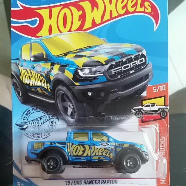 19 ford ranger raptor hot wheels