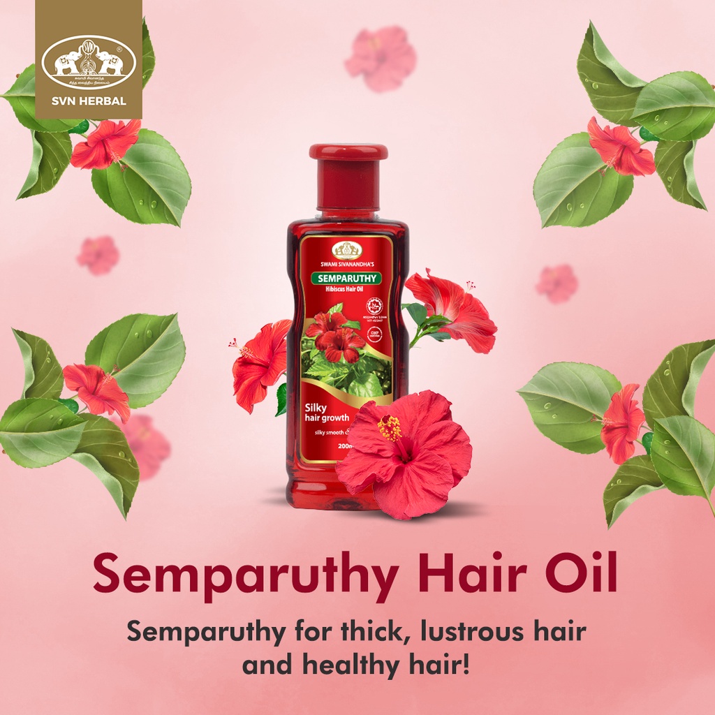 SVN Herbal Hibiscus Hair Oil (Semparuthy Oil)