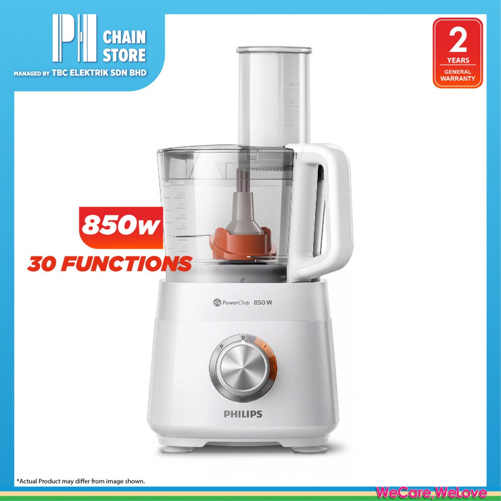 Philips Hr7520 01 Viva Collection Compact Food Processor Shopee Malaysia