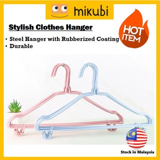 MKB Stylist Clothes Hanger / Penyangkut Baju Besi / Steel Clothes Hanger / Hanger Baju / Hanger Murah / Hanger Dobi