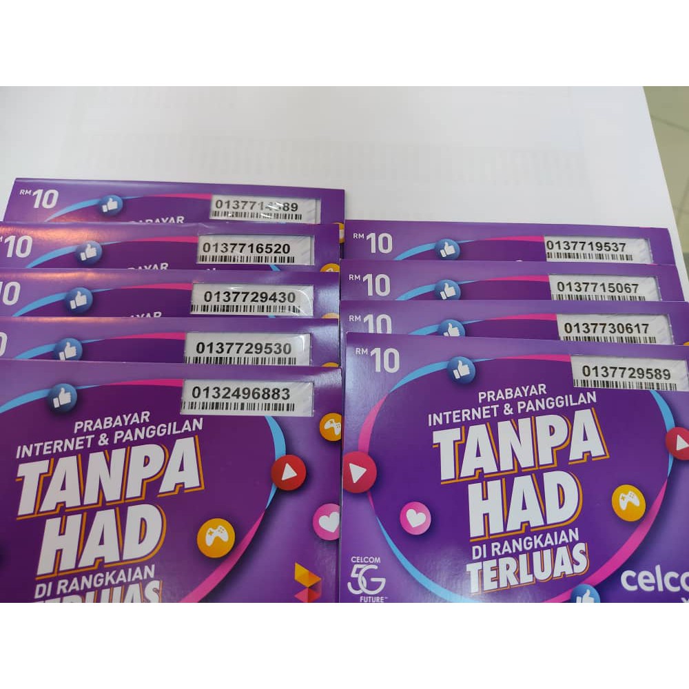 Celcom Prepaid Vip New Number
