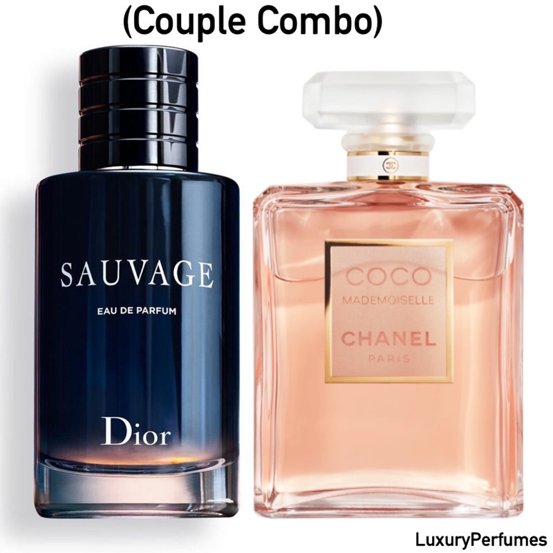 COMBO 100ML 2PCS] COCO MADEMOISELLE EDP + DIOR SAUVAGE EDP | Shopee Malaysia