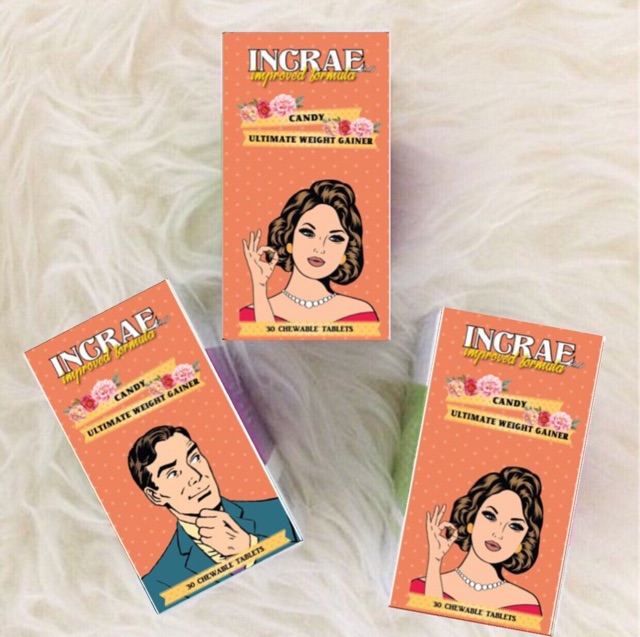 Incrae 2 0 Ultimate Weight Gain Chewable Improved Formula Strawberry Flavour Shopee Malaysia