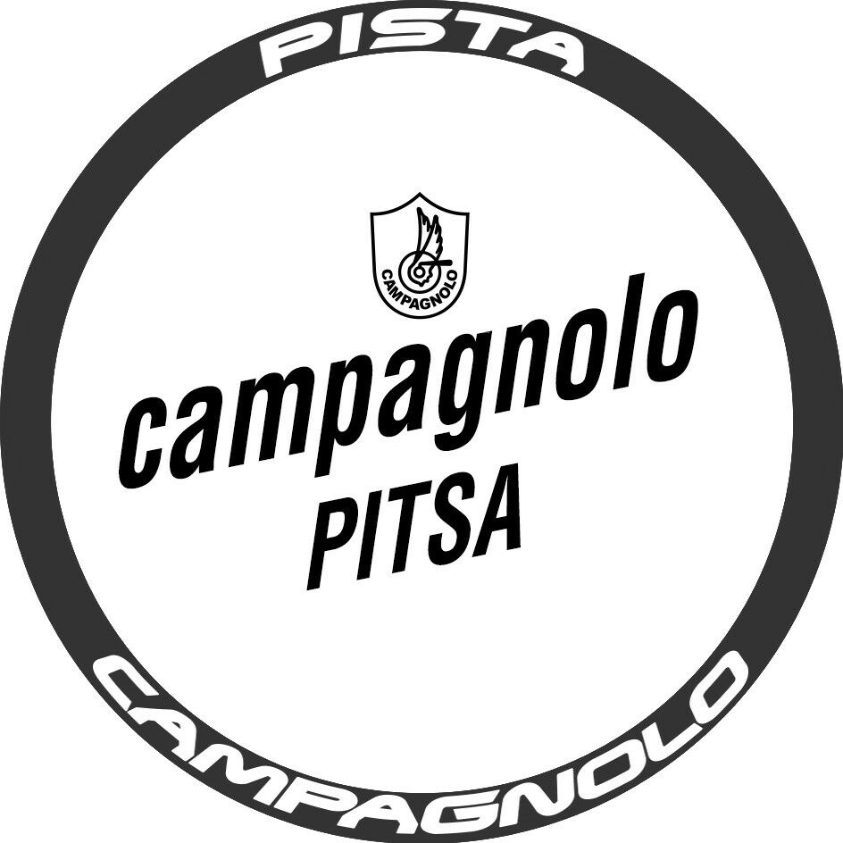 8x Two Wheel Stickers Set for Campagnolo Pista Fixed Gear Bicycle Carbon  Decals | Shopee Malaysia
