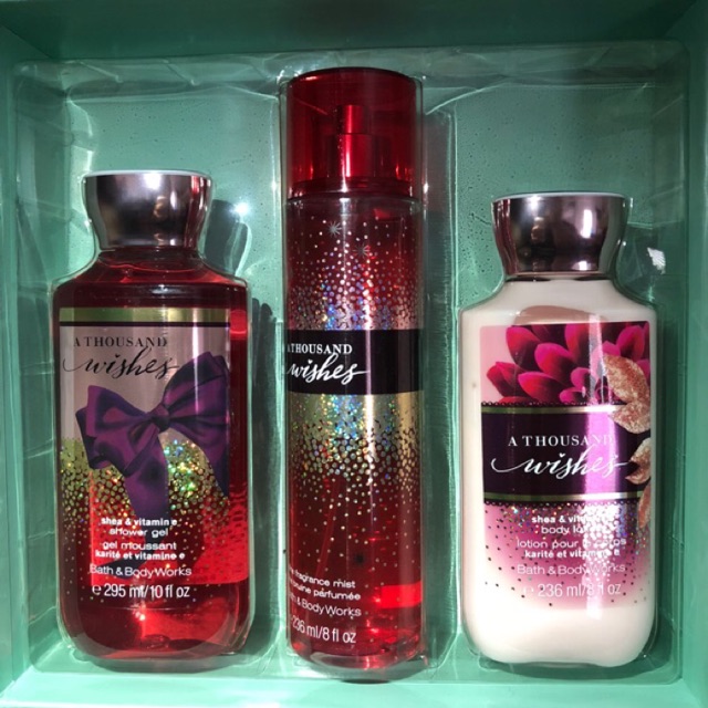 A Thousand Wishes Bath And Body Works Gift Set