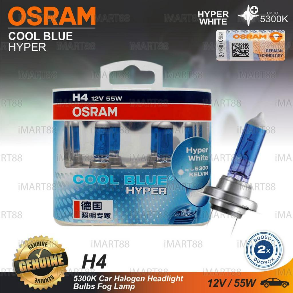 OSRAM H7 12V 55W Cool Blue INTENSE NextGeneration 5000K +100% Set - 2 Stück