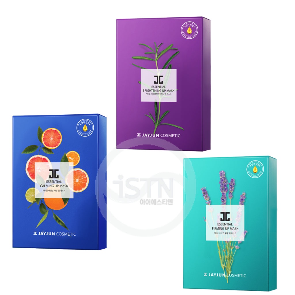JayJun Essential Facial Mask Sheet 10P 3 Types Skin Care K Beauty Mask ...