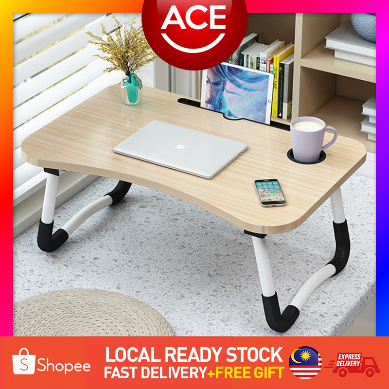 Foldable Multipurpose Laptop Desk for Bed Sofa with Cup Foldable Multipurpose Laptop Desk for Bed Sofa with Cup