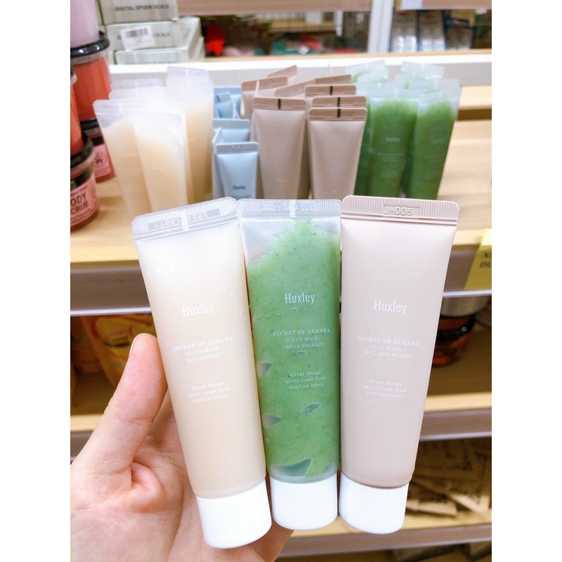 Huxley Korean Exfoliating Mask 30g Shopee Malaysia