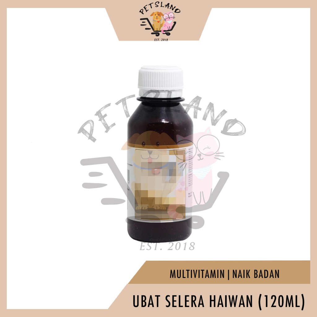 Buy Uphavit - Ubat Selera Makan u0026 Multivitamin (120ML) Kucing 