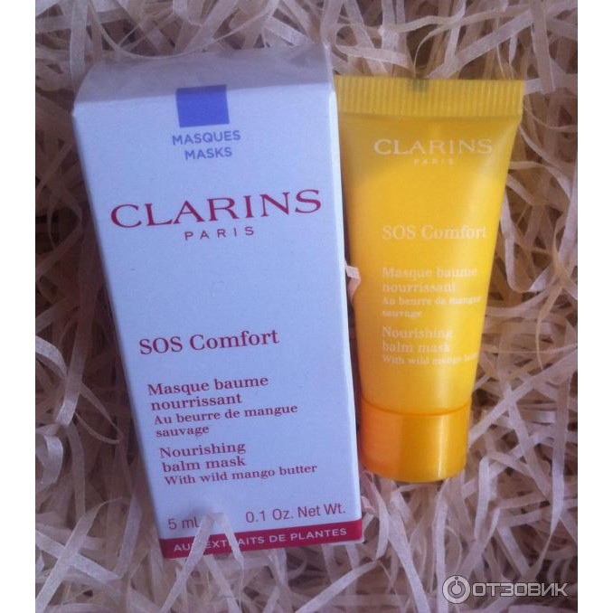 Clarins Paris Comfort Nourishing Balm Mask Travel Size Shopee