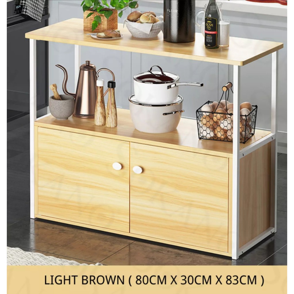 D4438 Multifunctional Creative Microwave Storage Shelf 