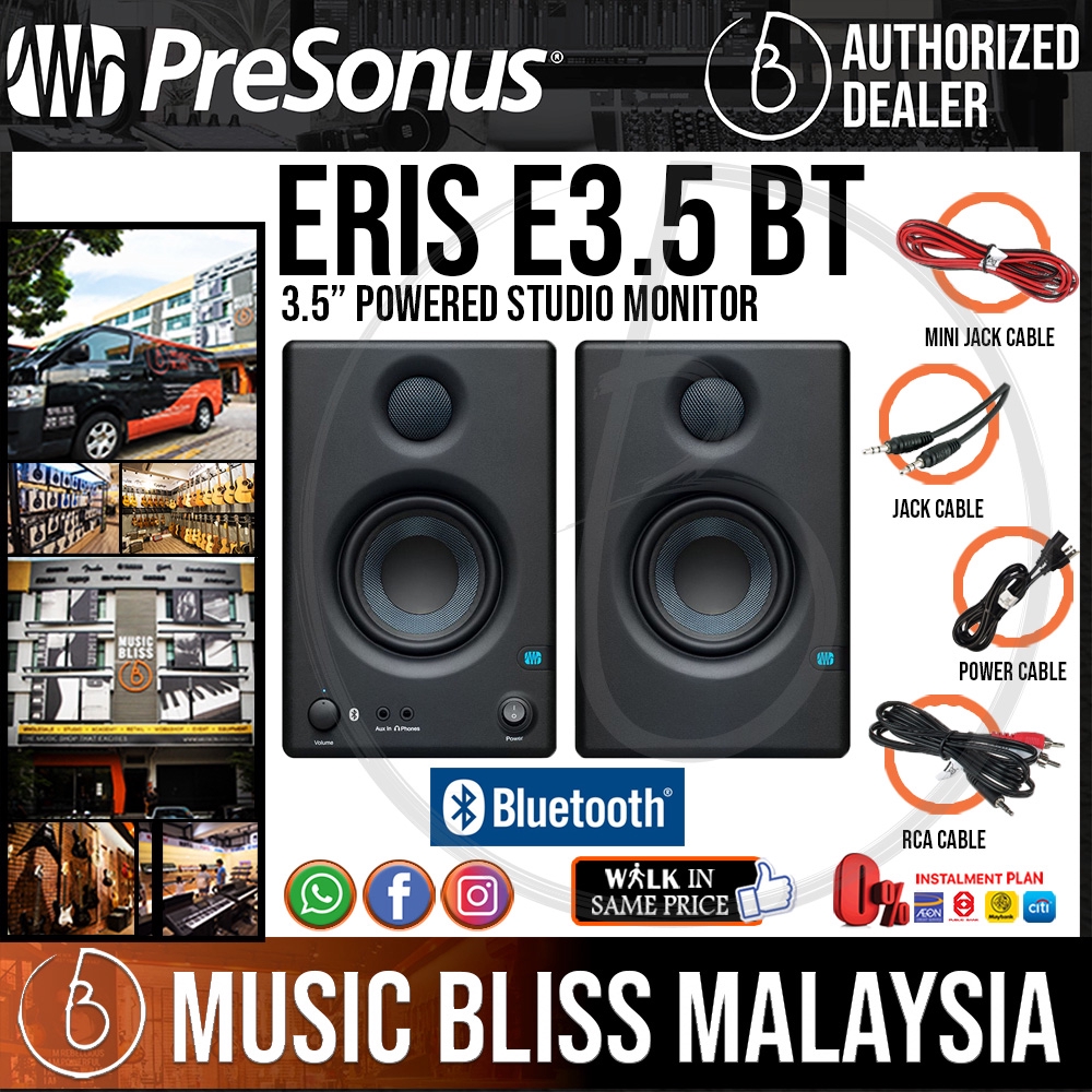 presonus e 3.5 studio monitor
