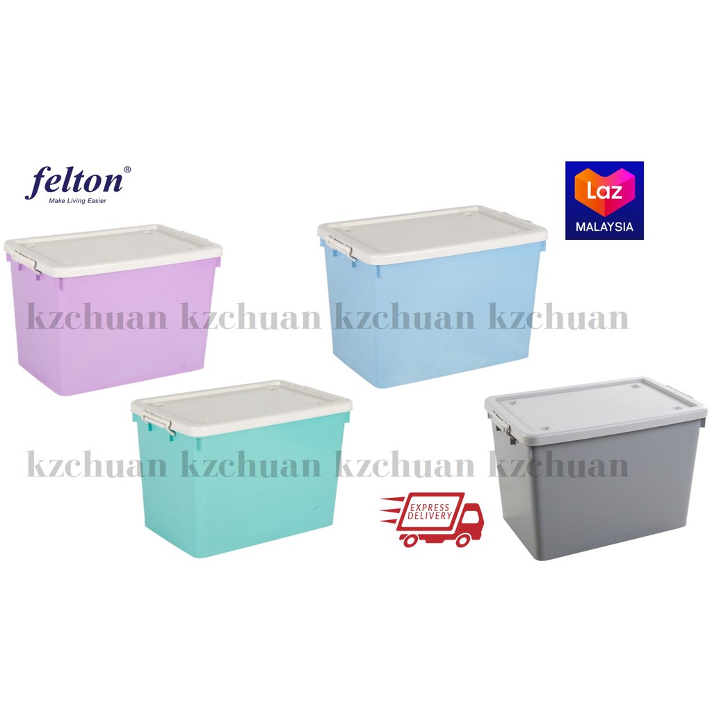 Plastic Storage Box 100L / Storage Box Shopee Malaysia