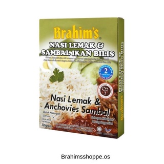 Brahims Nasi Lemak Sambal Ikan Bilis Prices And Promotions Jul 2022 Shopee Malaysia