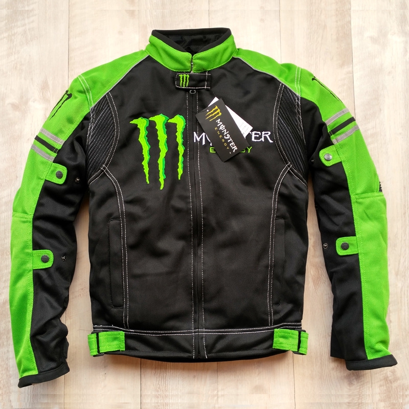 MONSTER ENERGY New Racing Protective Riding Jacket