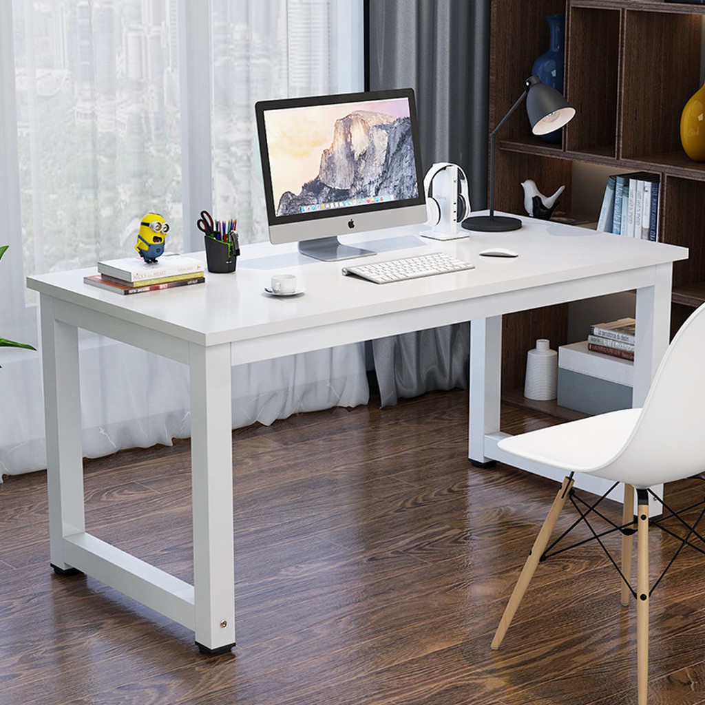 Office Table Home Office Computer Desk PC Laptop Table Storage Big Student Study  Desk Modern Design Simply Style | Shopee Malaysia