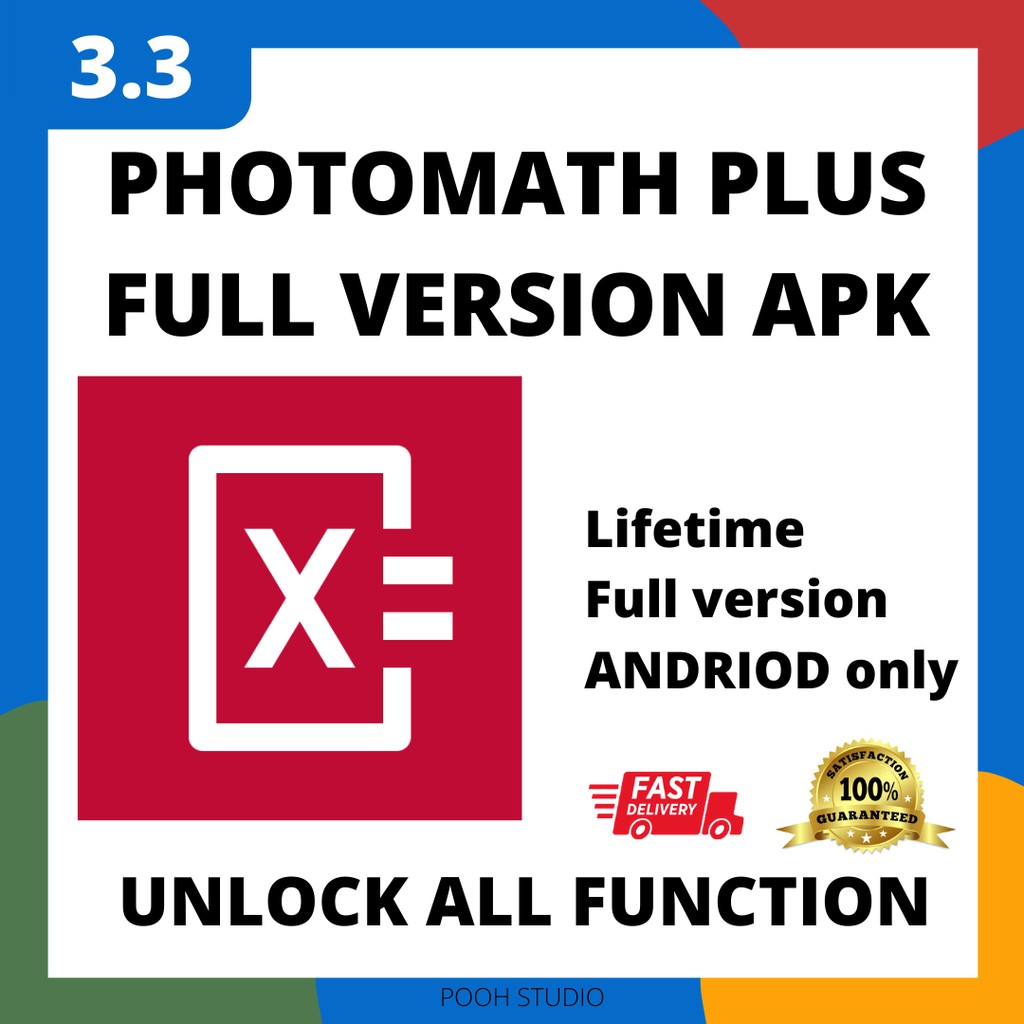 2021 Android Apk Photomath Plus Photo Math Premium Apk Lifetime Use Full Version Shopee Malaysia