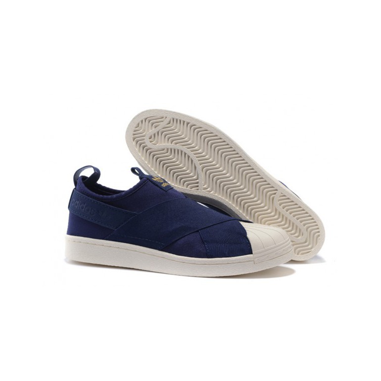 adidas superstar slip on Violet femme