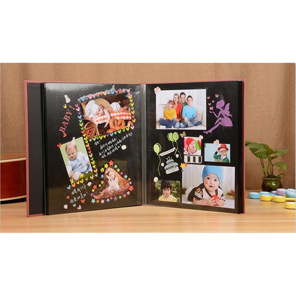 DIY photo album Baby Growth Album Child self-adhesive album | Shopee  Malaysia