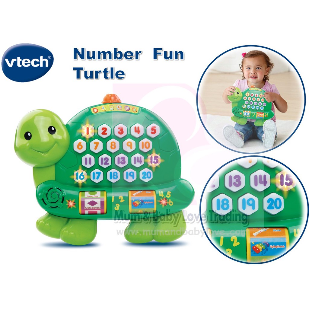 vtech number fun turtle