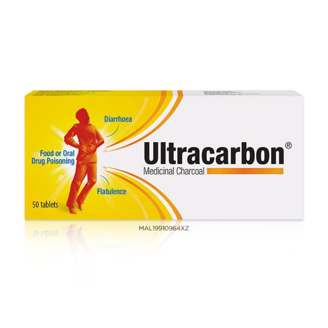 Ultracarbon Medicinal Charcoal (250mg x 50 Tablets) Shopee Malaysia